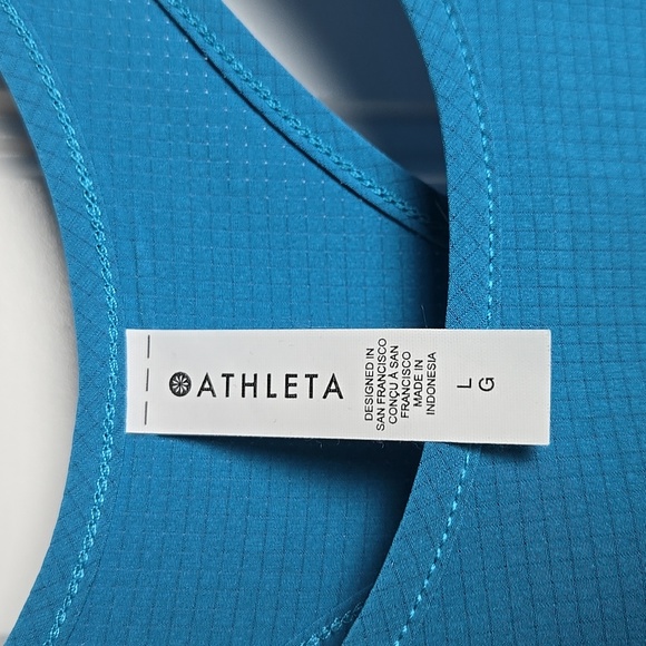 Athleta Navigate Tank  Size Medium and Large Color Pacific - Picture 7 of 8